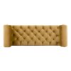 Lewis Bolster - Arm Entryway Bench - Gold - Image 2