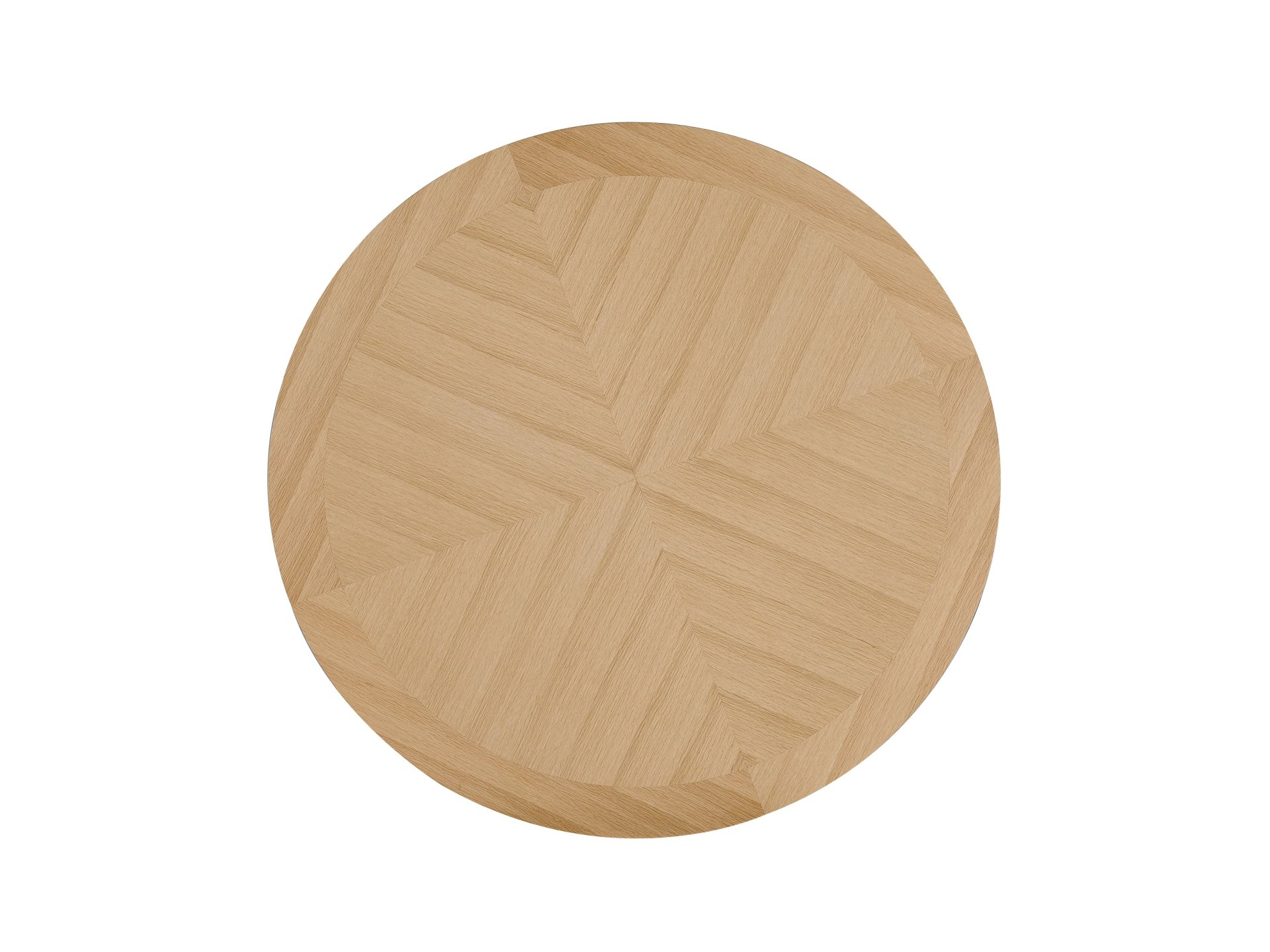 Kasem - 5 Piece Round Table With Matching Chair Dining Room Set - Oak - Image 8