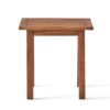 Kinesis - Outdoor Side Table With Slatted Top And Wood Frame - Teak - Image 6