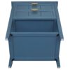 2 Drawer Side Table, American Style, End Table, Suitable For Bedroom - Blue - Image 21