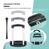 2 Piece Luggage Sets Lightweight Suitcase, Spinner Wheels, (20/14) - Light Blue - Image 8