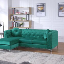 Pompano - Sofa Chaise - Green