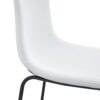 (Set of 2) Modern Minimalist Style Material Bar Stools, Suitable For Kitchen, Bar And Modern Home Design - White - Image 17