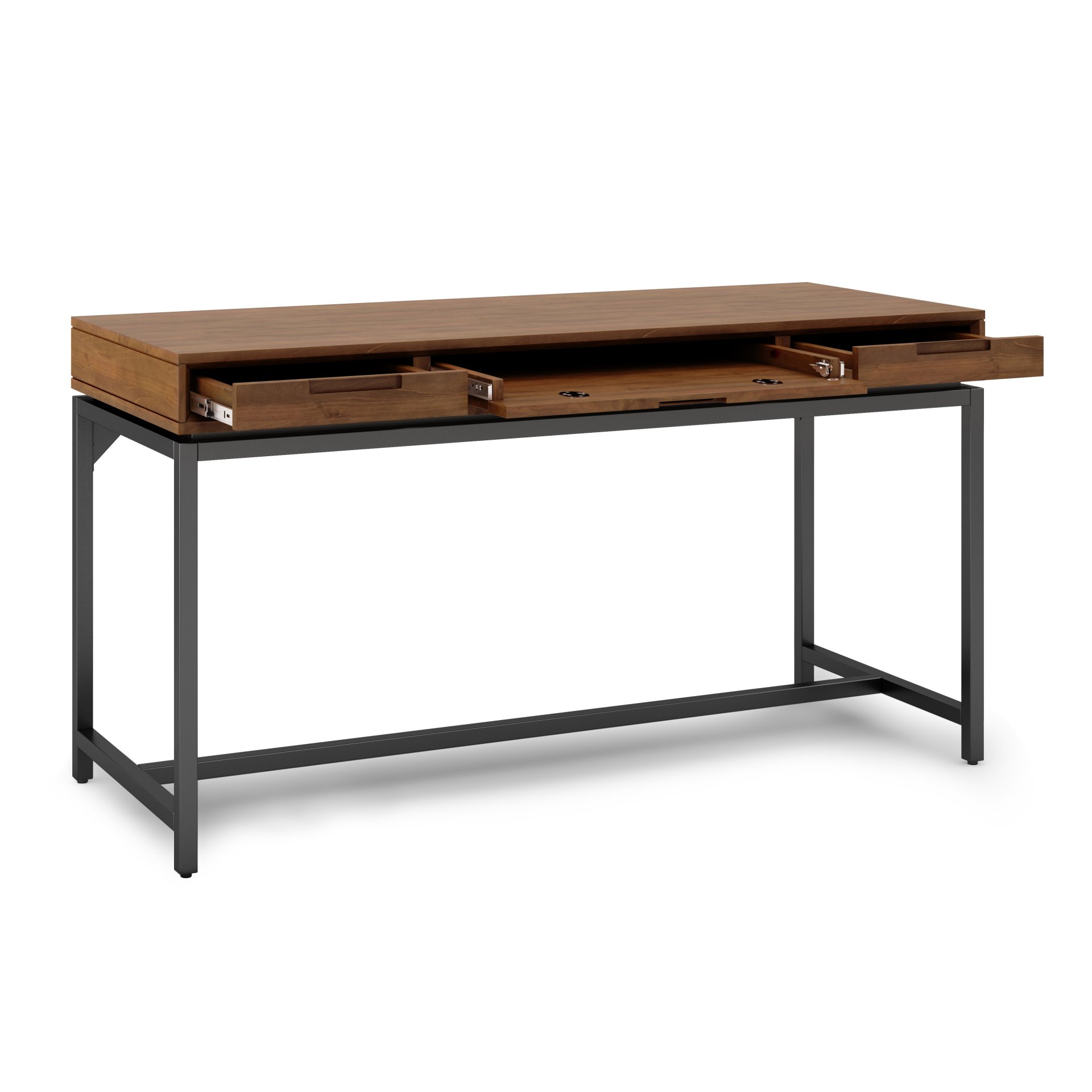 Banting - Mid Century Desk - Medium Saddle Brown - Image 7
