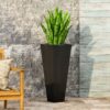 Outdoor Planter - Black - Image 4