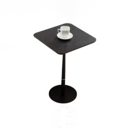 Modern Square Coffee Table And Computer Desk - Black / Gold
