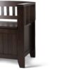 Acadian - Entryway Storage Bench - Brunette Brown - Image 4