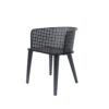 Milan - Outdoor Dining Chair (Set of 2) - Black - Image 9