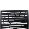 Outdoor & Indoor Privacy Screen Metal Privacy Screen, Steel Decorative Panels - Black - Image 11