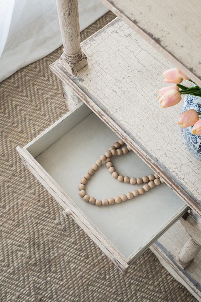 Adela - French Country Bookcase Display Storage Shelf Etageres - Antique White - Image 8