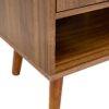 Multi Functional Modern Minimalist Shoe Cabinet Perfectly Blends Into Nordic, Japanese, And Industrial Style Homes - Walnut - Image 18