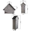 Outdoor Storage, Perfect To Store Patio Furniture, For Backyard Garden Patio Lawn - Natural - Image 3