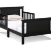Connelly - Reversible Panel Toddler Bed - Black / Vintage Walnut - Image 3