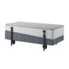 Wilkins - High Gloss Coffee Table With Lift Top - Gray / White - Image 13