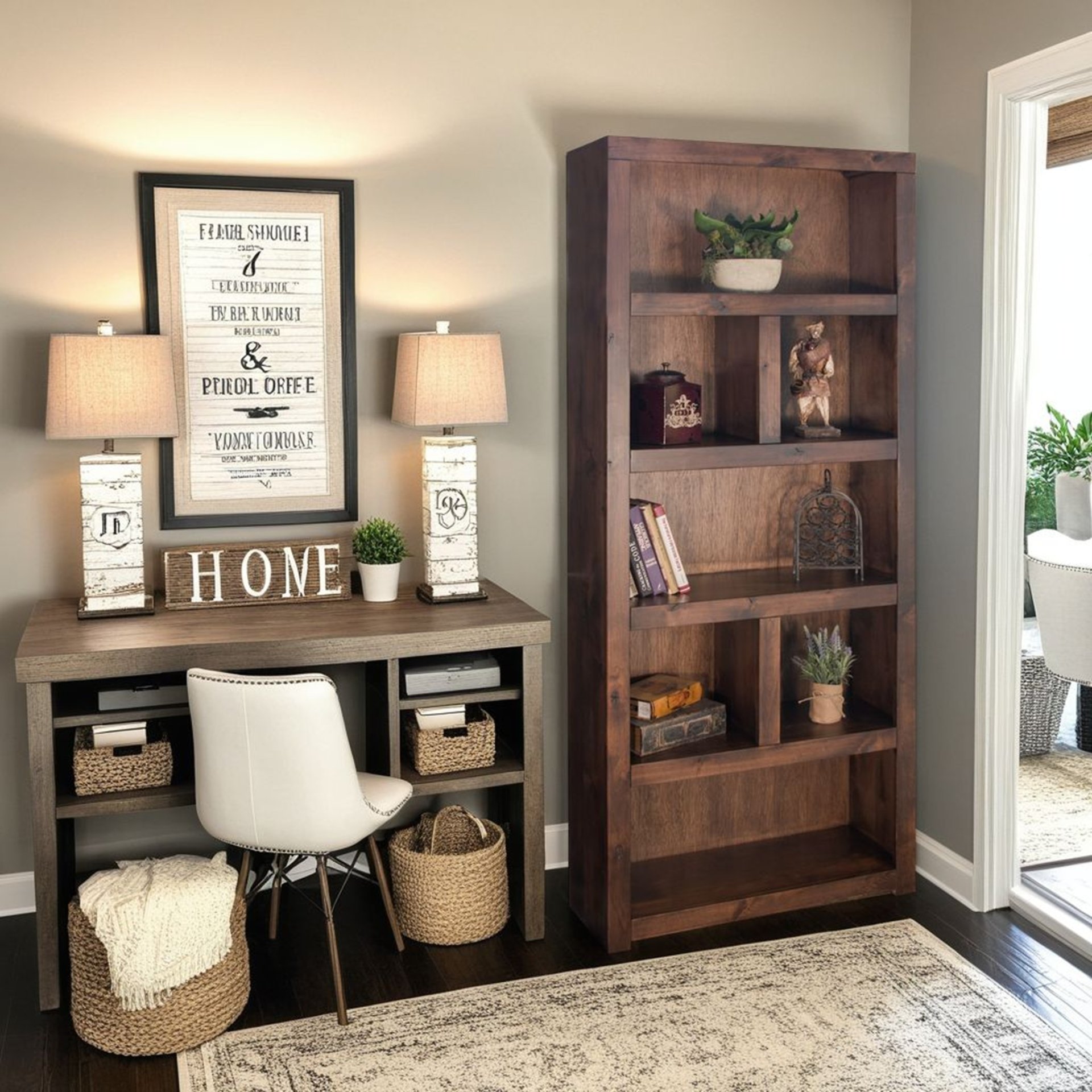 Sausalito - Bookcase - Whiskey - Image 2