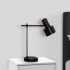 Lighting, Table Lamp, USB Port Included, Modern - Black - Image 5