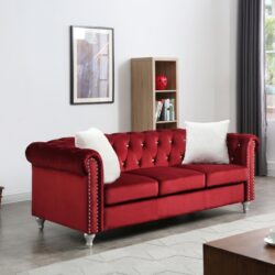 Raisa - Sofa - Burgundy