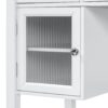 Elegant Makeup Vanity Desk With Adjustable Mirror And Storage And Construction - White - Image 12