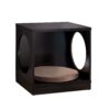 Circle Design Comfortable Pet End Table With Removable Mat - Red Cocoa - Image 3