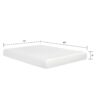 Plush 8" Medium Gel Memory Foam Mattress For King Size Bed With Breathable Aloe Vera Cover - White - Image 9