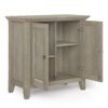 Amherst - Low Storage Cabinet - Distressed Gray - Image 2