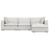 Jasmine - 3 Seater Sofa And Ottoman - Gray - Image 8