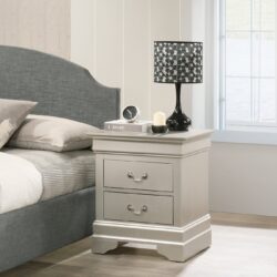 Louis Phillipe - Nightstand - Silver Champagne