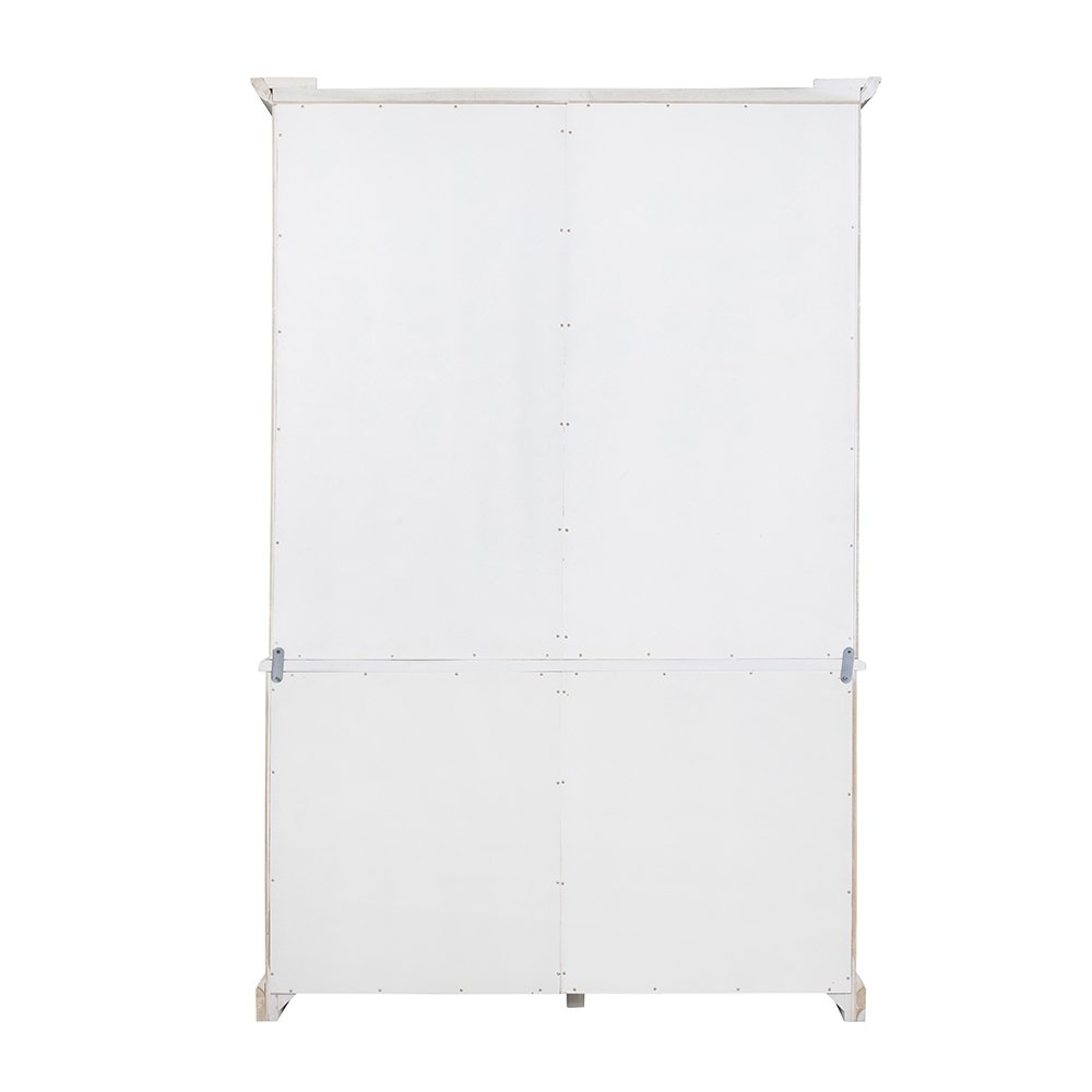 Solid Wood Cabinet - White - Image 6