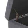 Castleford - Storage Ottoman - Slate Gray - Image 7