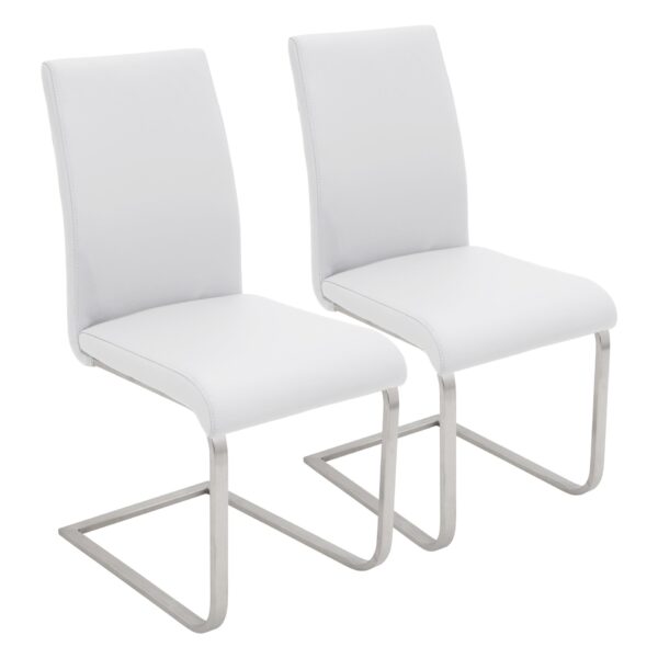 Foster - Contemporary Dining Chair (Set of 2) - White