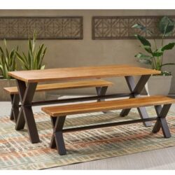 Sanibel - 3 Piece Dining Set - Teak