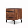 Karine - Accent Table - Black / Walnut - Image 6