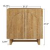 2 Door Cabinet, Suitable For Bedroom - Natural - Image 3