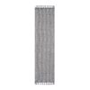 Guros - 2' X 8' Geometric Indoor / Outdoor Area Rug - White - Image 9