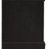 Louis Phillipe - Elegant Traditional Nightstand - Black - Image 5