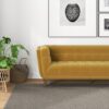 Addison - Large Velvet Sofa - Gold - Image 5