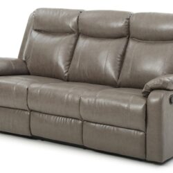 Contemporary Three Seater Sofa - Gray