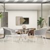 Rowan - Rope Barrel Back Patio Dining Chairs (Set of 2) - Optic White - Image 7