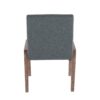 Carmen - Contemporary Chair (Set of 2) - White Washed / Teal - Image 5