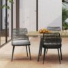 Beachside - Outdoor Dining Chair (Set of 2) - Gray - Image 10