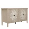 Sideboard Buffet Cabinet, Storage Cabinet With Storage, Modern Storage Cabinet With 4 Doors & Adjustable Shelves For Living Room, Dining Room, Kitchen And Entryway - Image 11