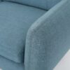 Mid Century Modern Loveseat Sofa With Button Tufted Backrest - Blue - Image 11