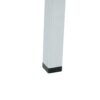Modern Upholstered Dining Chair (Set of 4) With Electroplated Metal Legs - White - Image 8