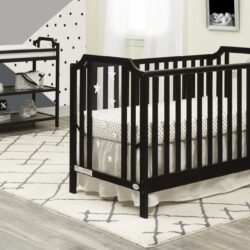 Celeste - 3 In 1 Convertible Island Crib - Black