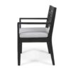 Outdoor Dining Chair (Set of 2) - Dark Gray / Light Gray - Dark Gray - Image 10