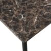 5 Piece Dinning Set With Faux Marble Top, Table & 4 Chairs - Black - Image 12
