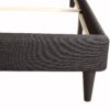 Deb - Twin Bed Upholstered For Cozy Sleep - Black - Image 5