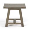 Sawhorse - End Table - Distressed Gray - Image 2
