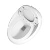 Modern Egg Shape Toilet 1.28 Gpf Single Flush Ceramic - White - Image 22