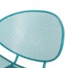 Elba - Modern Chair Set With Mesh Seating And Retro Shell Design - Teal - Image 11